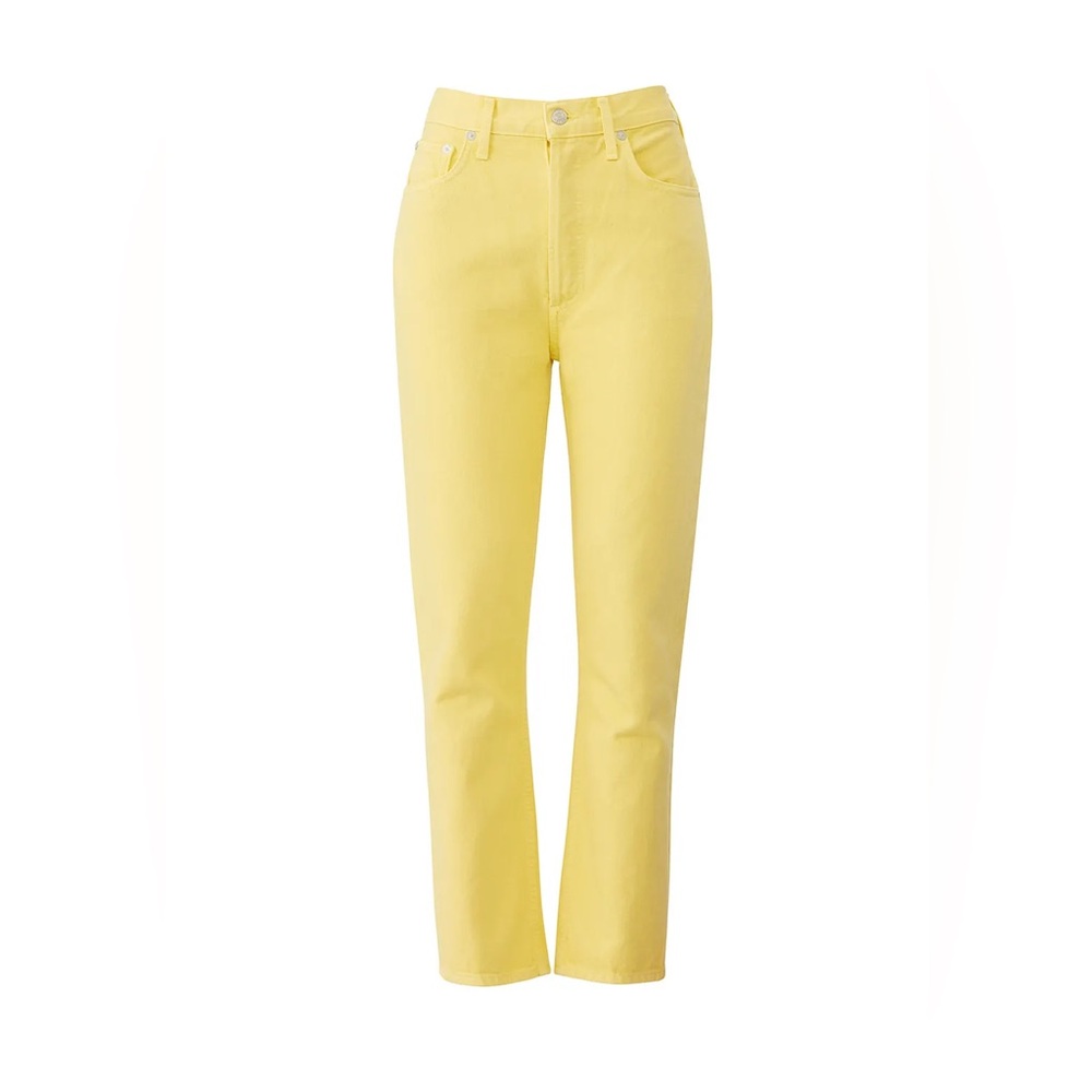 AGOLDE Riley jeans in yellow